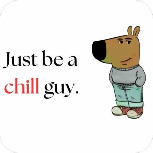 chill guy :: @fStikBot - Download Stickers from Sigstick