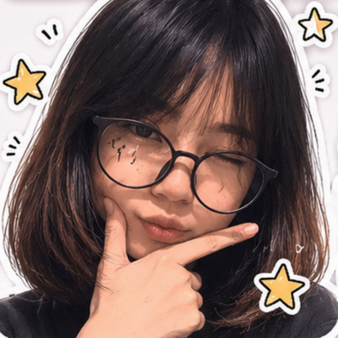 にこmama様•*¨*•.¸¸☆*・゜オーダー品✧*̣̩⋆̩☽⋆゜ Mama's collection - Download Stickers from Sigstick
